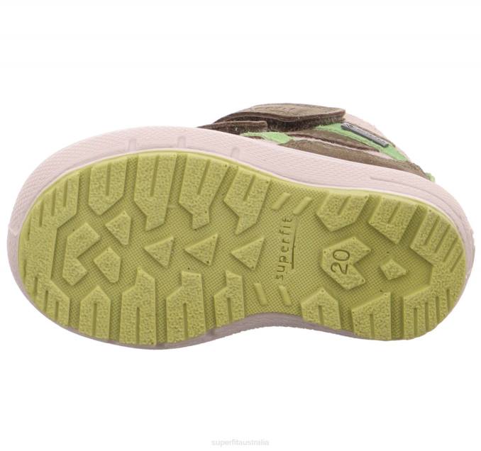 Superfit Green Babies GROOVY - Boot with Velcro Fastener Z6Z8490