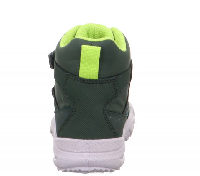 Superfit Green/Light Green Babies GLACIER - Boot with Velcro Fastener Z6Z8483