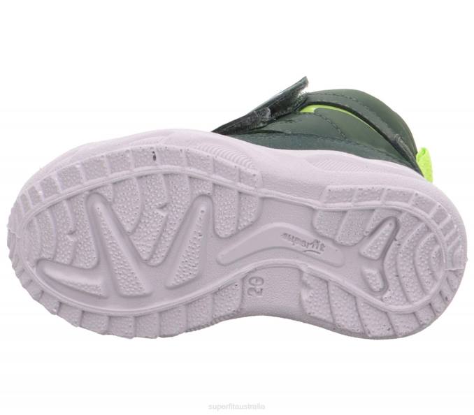 Superfit Green/Light Green Babies GLACIER - Boot with Velcro Fastener Z6Z8483