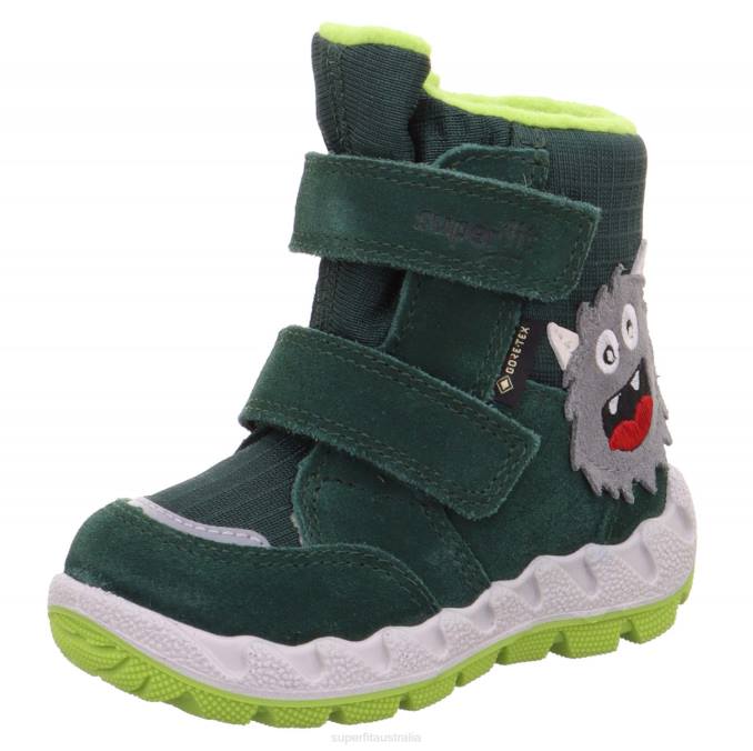 Superfit Green/Light Green Babies ICEBIRD - Boot with Velcro Fastener Z6Z8447