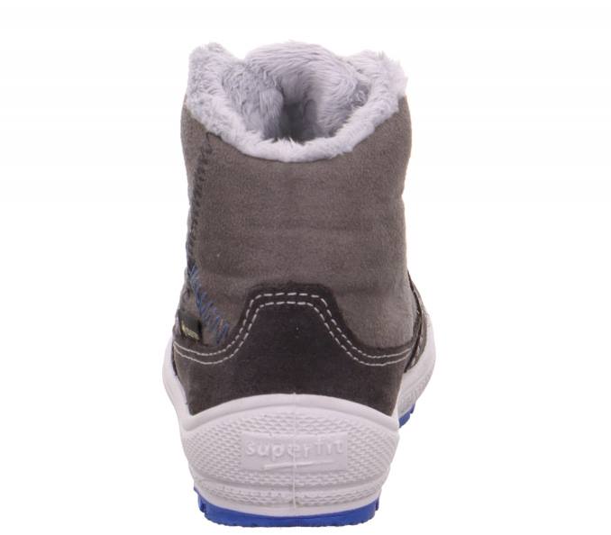 Superfit Grey/Blue Babies GROOVY - Boot with Lacing Z6Z8437