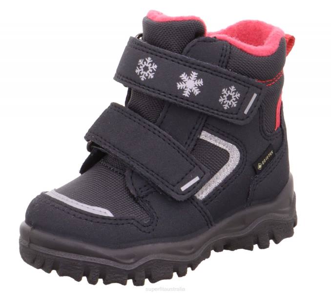 Superfit Grey/Pink Babies HUSKY1 - Boot with Velcro Fastener Z6Z8479