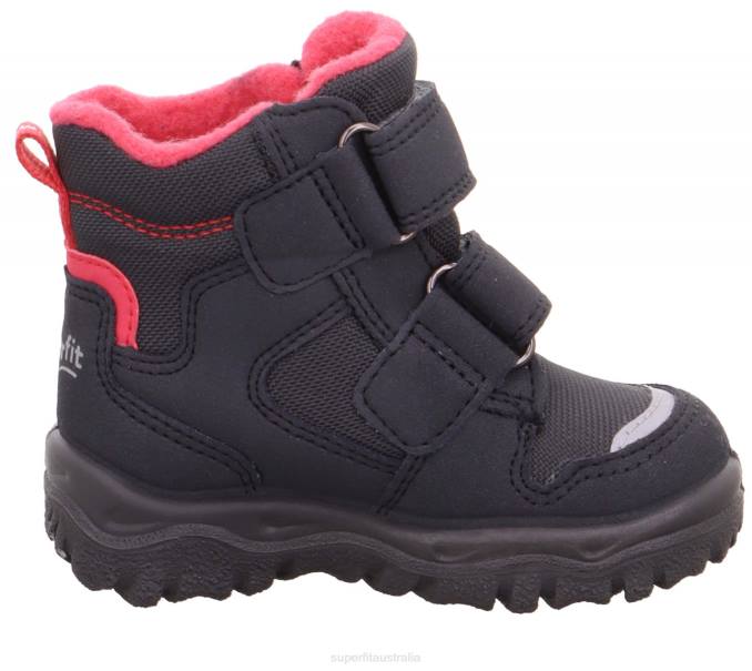 Superfit Grey/Pink Babies HUSKY1 - Boot with Velcro Fastener Z6Z8479