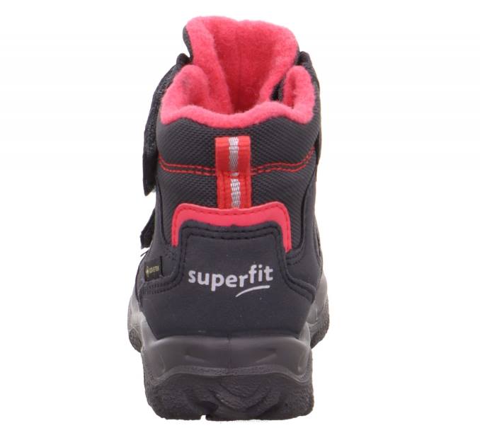 Superfit Grey/Pink Babies HUSKY1 - Boot with Velcro Fastener Z6Z8479