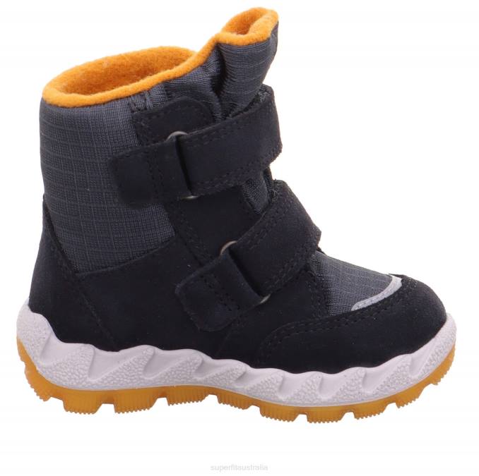 Superfit Grey/Yellow Babies ICEBIRD - Boot with Velcro Fastener Z6Z8451