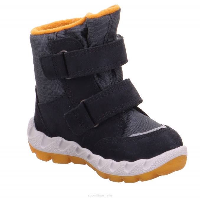 Superfit Grey/Yellow Babies ICEBIRD - Boot with Velcro Fastener Z6Z8451