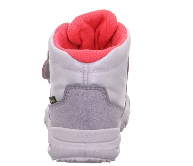 Superfit Light Grey/Pink Babies GLACIER - Boot with Velcro Fastener Z6Z8467