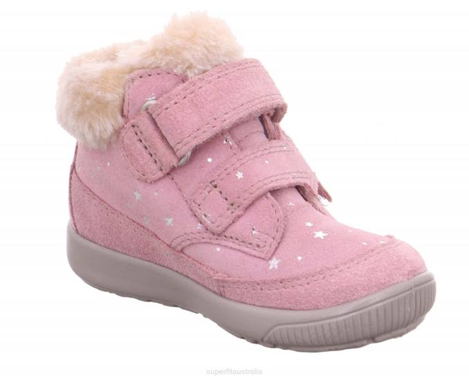 Superfit Pink Babies STARLIGHT - Boot with Velcro Fastener Z6Z8510