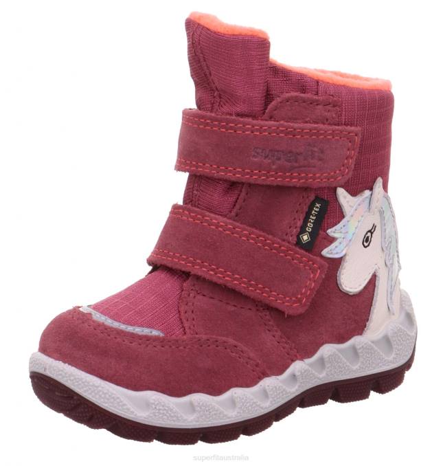 Superfit Pink/Orange Babies ICEBIRD - Boot with Velcro Fastener Z6Z8468