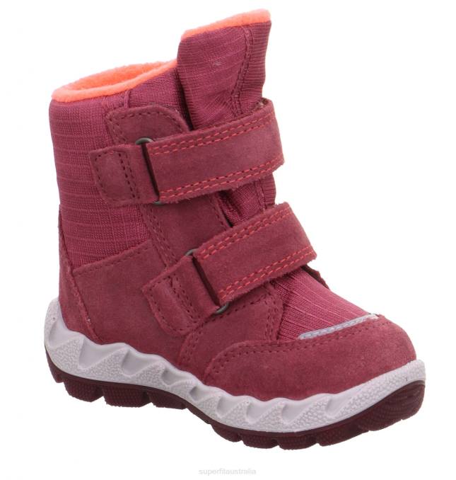 Superfit Pink/Orange Babies ICEBIRD - Boot with Velcro Fastener Z6Z8468