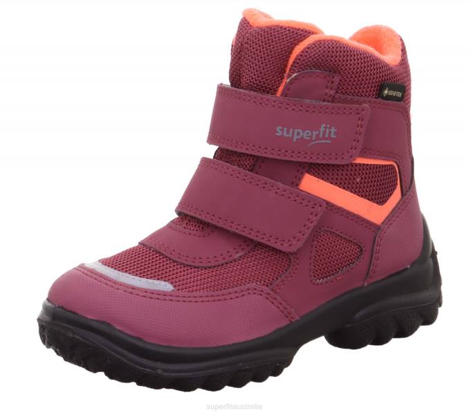 Superfit Pink/Orange Babies SNOWCAT - Boot with Velcro Fastener Z6Z8442