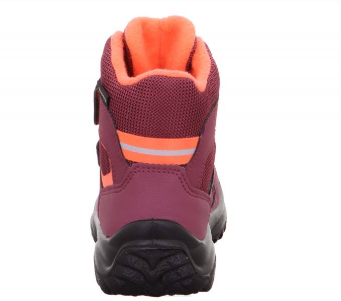 Superfit Pink/Orange Babies SNOWCAT - Boot with Velcro Fastener Z6Z8442