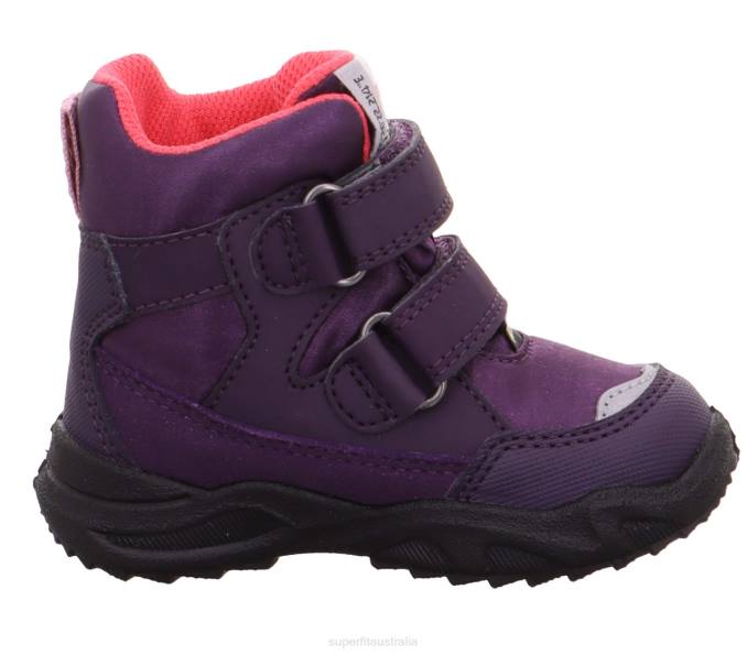 Superfit Purple/Pink Babies GLACIER - Boot with Velcro Fastener Z6Z8440