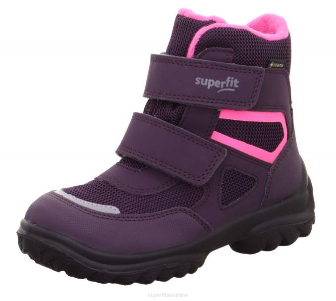 Superfit Purple/Pink Babies SNOWCAT - Boot with Velcro Fastener Z6Z8485