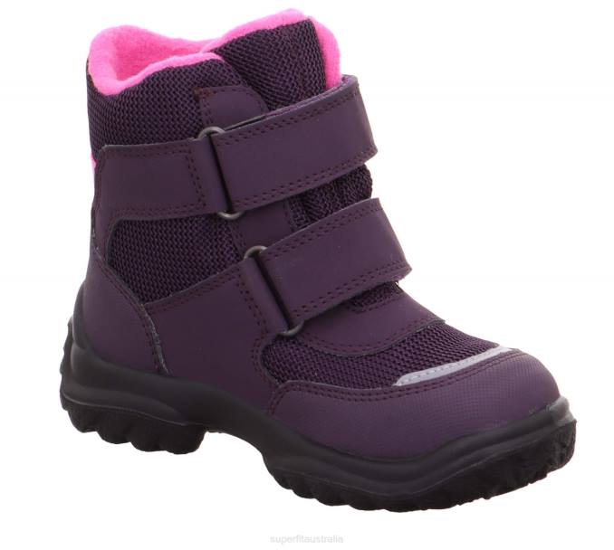 Superfit Purple/Pink Babies SNOWCAT - Boot with Velcro Fastener Z6Z8485