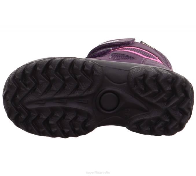 Superfit Purple/Pink Babies SNOWCAT - Boot with Velcro Fastener Z6Z8485