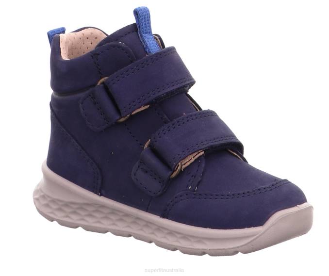 Superfit Blue Babies BREEZE - Sneakers high with Velcro Fastener Z6Z8412