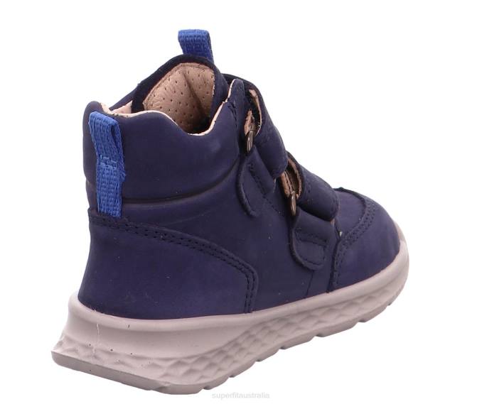 Superfit Blue Babies BREEZE - Sneakers high with Velcro Fastener Z6Z8412