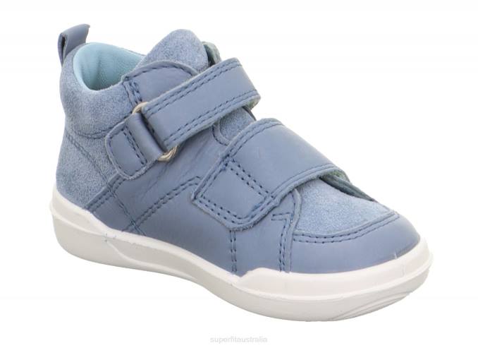 Superfit Blue Babies SUPERFREE - Sneakers high with Velcro Fastener Z6Z8327