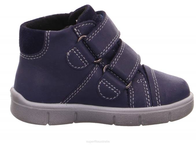 Superfit Blue Babies ULLI - Sneakers high with Velcro Fastener Z6Z8374