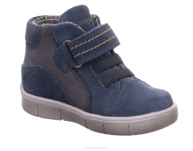 Superfit Blue Babies ULLI - Sneakers high with Velcro Fastener Z6Z8422