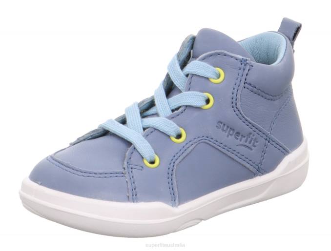 Superfit Blue/Light Blue Babies SUPERFREE - Sneakers high with Lacing Z6Z8301