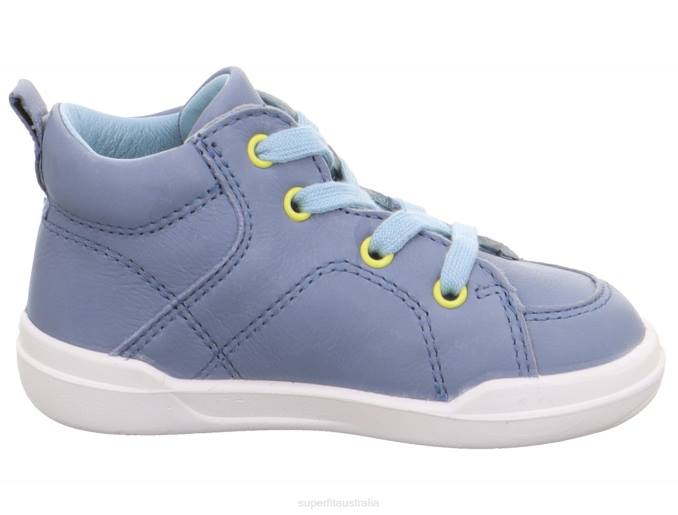 Superfit Blue/Light Blue Babies SUPERFREE - Sneakers high with Lacing Z6Z8301