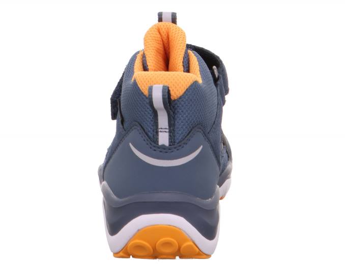 Superfit Blue/Orange Babies SPORT5 - Sneakers high with Velcro Fastener Z6Z8406