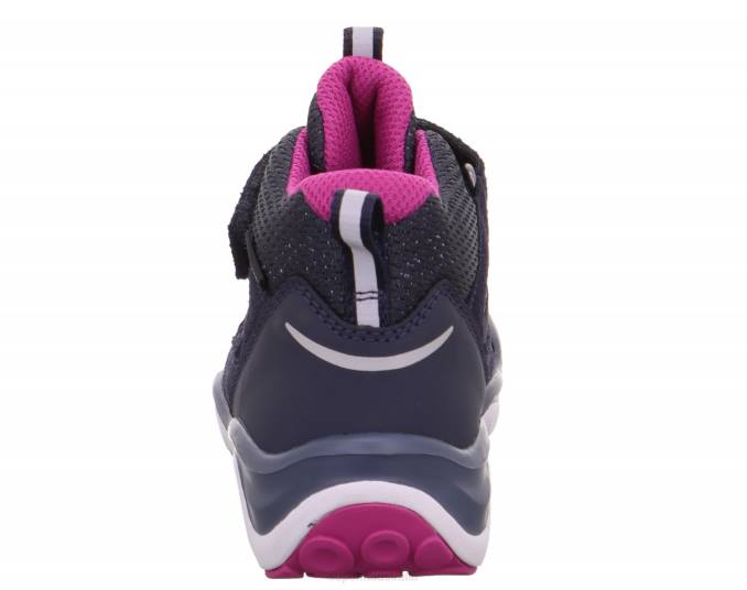 Superfit Blue/Pink Babies SPORT5 - Sneakers high with Velcro Fastener Z6Z8388