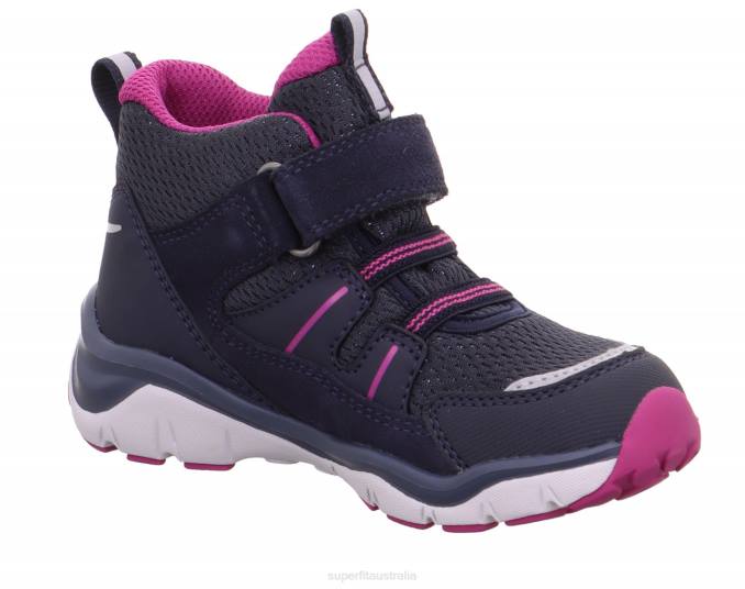 Superfit Blue/Pink Babies SPORT5 - Sneakers high with Velcro Fastener Z6Z8388