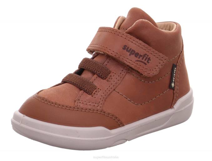 Superfit Brown Babies SUPERFREE - Sneakers high with Velcro Fastener Z6Z8393