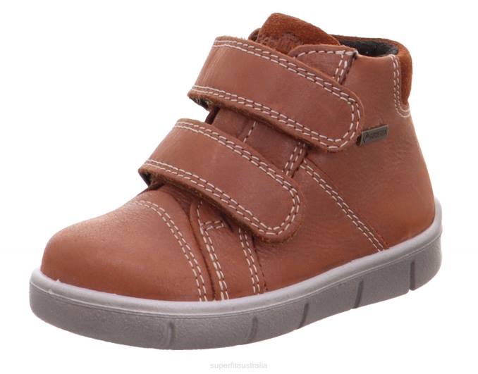 Superfit Brown Babies ULLI - Sneakers high with Velcro Fastener Z6Z8426