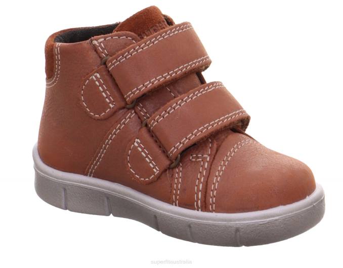 Superfit Brown Babies ULLI - Sneakers high with Velcro Fastener Z6Z8426