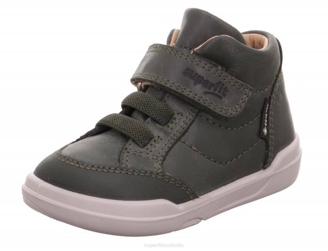 Superfit Green Babies SUPERFREE - Sneakers high with Velcro Fastener Z6Z8372