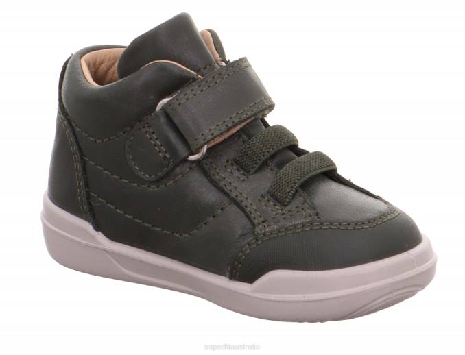 Superfit Green Babies SUPERFREE - Sneakers high with Velcro Fastener Z6Z8372