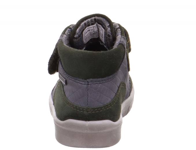 Superfit Green Babies ULLI - Sneakers high with Velcro Fastener Z6Z8431