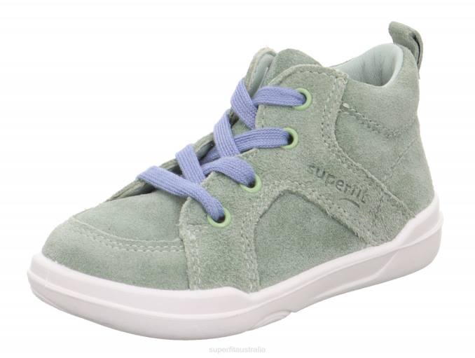 Superfit Light Green/Blue Babies SUPERFREE - Sneakers high with Lacing Z6Z8248