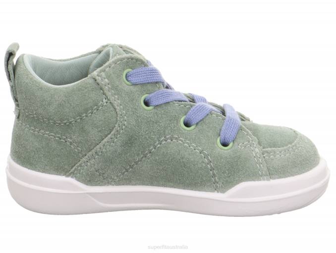 Superfit Light Green/Blue Babies SUPERFREE - Sneakers high with Lacing Z6Z8248