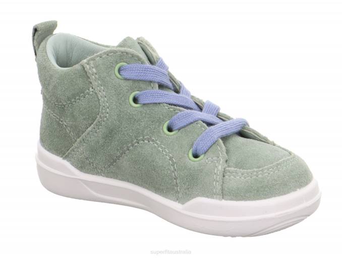 Superfit Light Green/Blue Babies SUPERFREE - Sneakers high with Lacing Z6Z8248