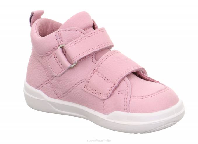 Superfit Pink Babies SUPERFREE - Sneakers high with Velcro Fastener Z6Z8356