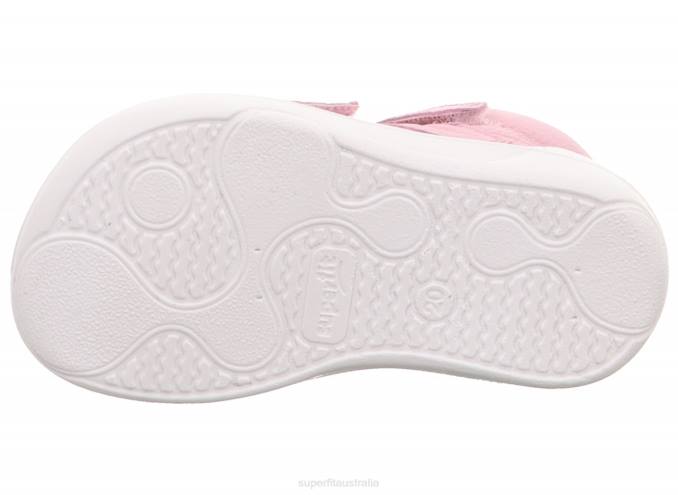 Superfit Pink Babies SUPERFREE - Sneakers high with Velcro Fastener Z6Z8356