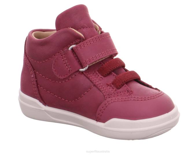 Superfit Pink Babies SUPERFREE - Sneakers high with Velcro Fastener Z6Z8413