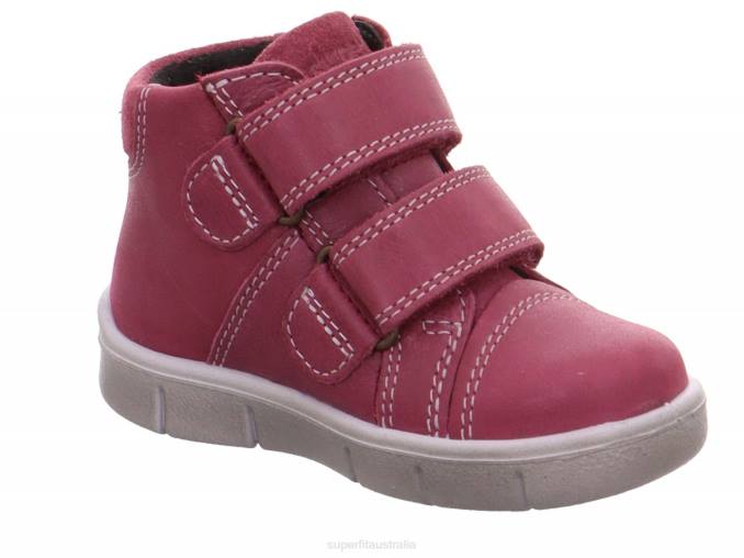 Superfit Pink Babies ULLI - Sneakers high with Velcro Fastener Z6Z8390