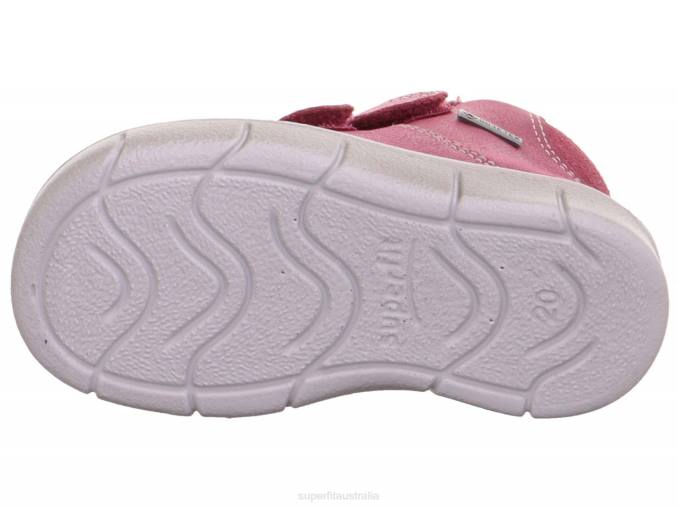 Superfit Pink Babies ULLI - Sneakers high with Velcro Fastener Z6Z8390