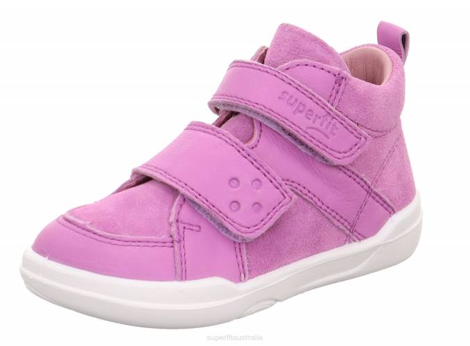 Superfit Purple Babies SUPERFREE - Sneakers high with Velcro Fastener Z6Z8346