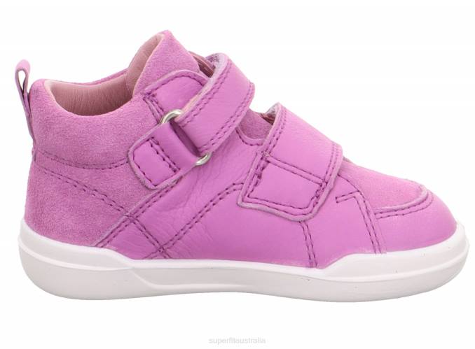 Superfit Purple Babies SUPERFREE - Sneakers high with Velcro Fastener Z6Z8346