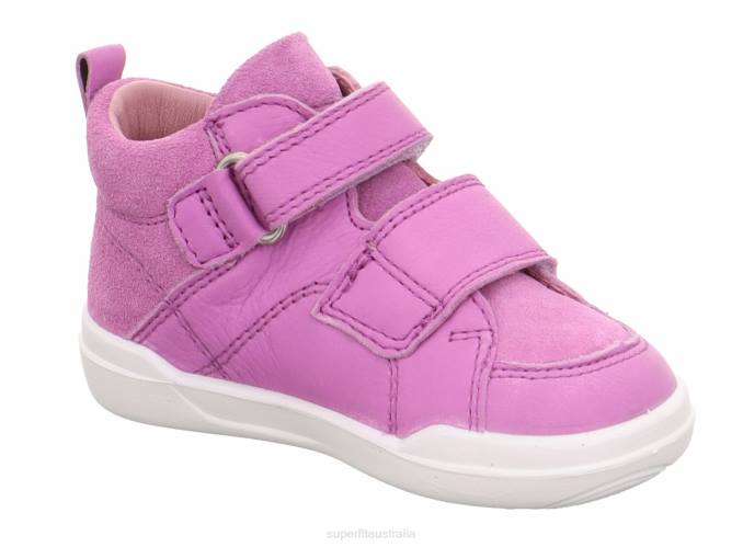 Superfit Purple Babies SUPERFREE - Sneakers high with Velcro Fastener Z6Z8346