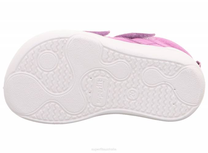 Superfit Purple Babies SUPERFREE - Sneakers high with Velcro Fastener Z6Z8346