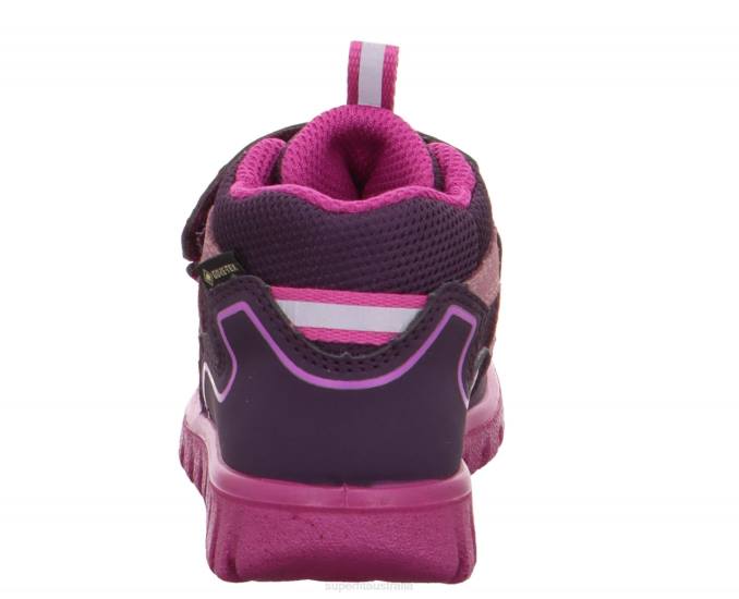 Superfit Purple/Pink Babies SPORT7 MINI - Sneakers high with Velcro Fastener Z6Z8368