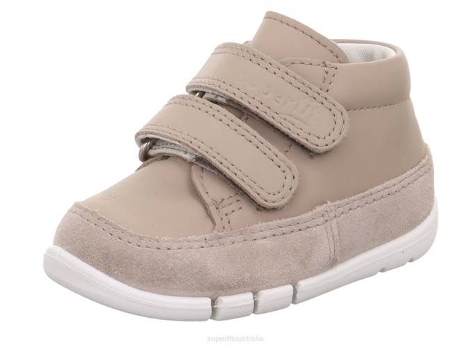 Superfit Beige Babies FLEXY - Sneakers low with Velcro Fastener Z6Z8279